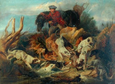 Hunting Scene by Unknown